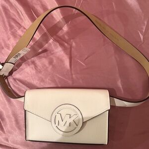 Michael Kors Cream Crossbody Bag